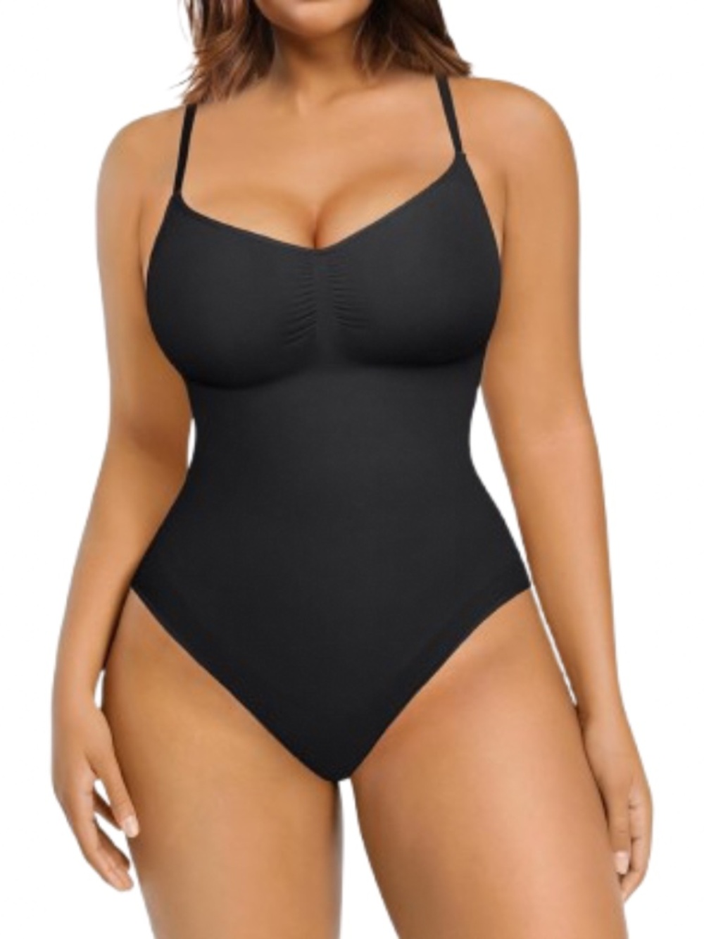 Women’s Black Slimming Brief Bodysuit Shapewear Size Medium